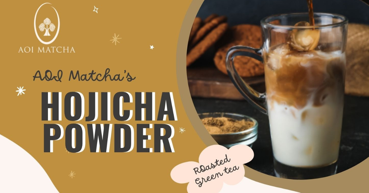 Hojicha Powder - Roasted Green Tea Powder