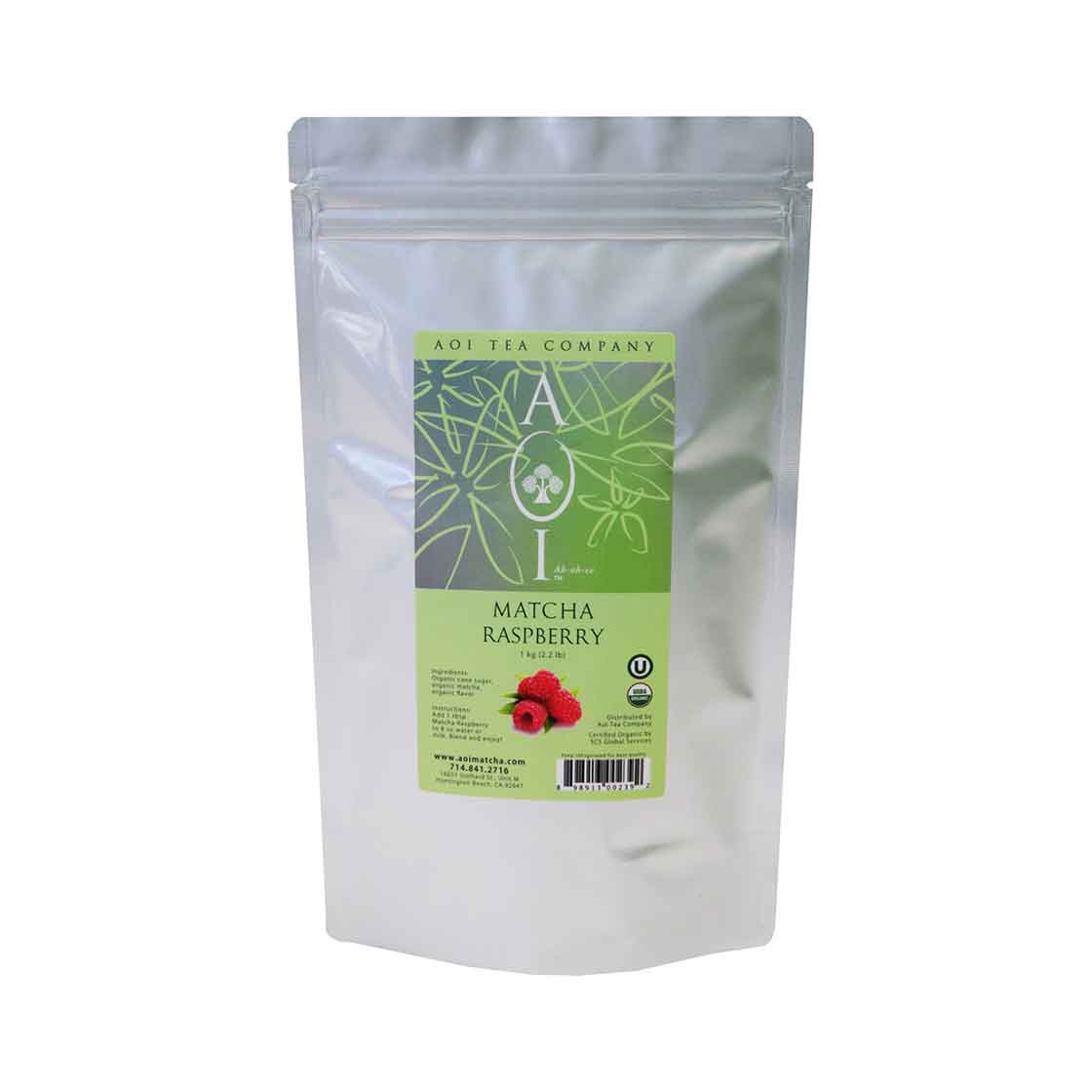 Organic Matcha Raspberry, 1kg bag
